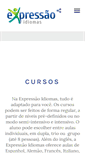 Mobile Screenshot of expressao-idiomas.com.br